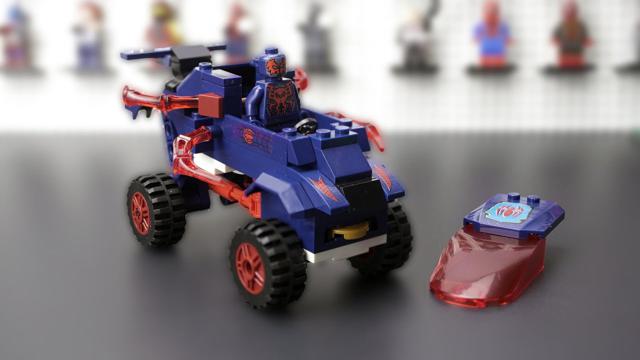 樂高蜘蛛俠ORV(越野車)磚集的構建和展示|中國LEGO