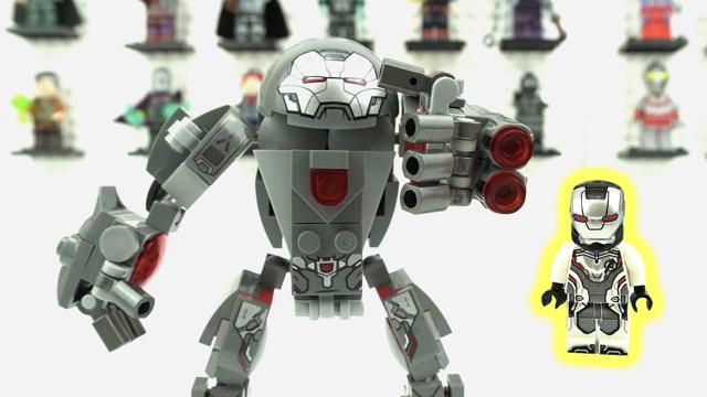 樂高復仇者：戰爭機器的機甲磚套玩具的速度構建和展示|非官方的樂高積木