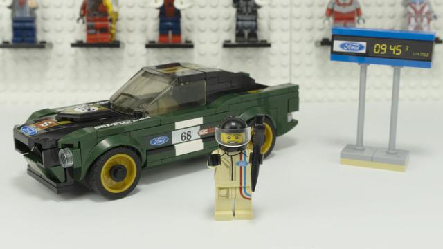 樂高汽車：福特野馬磚集拆箱及建設|非官方的樂高積木