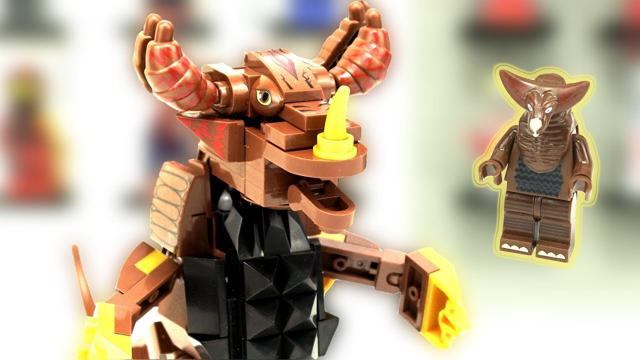 樂高的奧特曼怪獸：哥摩拉（ゴモラ）磚集玩具拆箱及建設|非官方的樂高積木