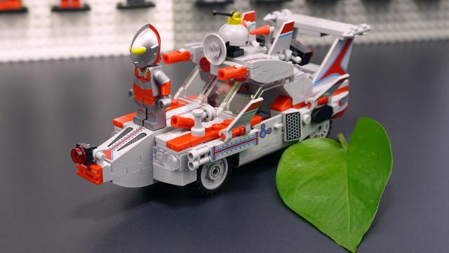 樂高的奧特曼：佐非太空戰車磚套玩具的速度建設|非官方的樂高|ゾフィー