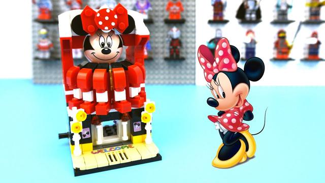 米妮的珠寶店磚集玩具拆箱與構建