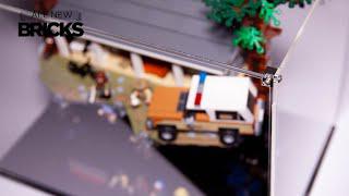 樂高陌生物件75810用壞磚頭倒置的陳列櫃