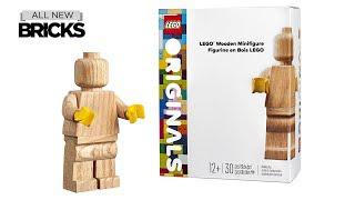 用於創意定製的標誌性樂高木製微雕模型