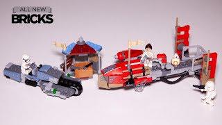 樂高星球大戰75250帕薩納飛艇追逐加速建造