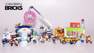 樂高城60233甜甜圈店開業速度樓