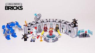 樂高復仇者終極遊戲76125鐵人裝甲大廳加速搭建