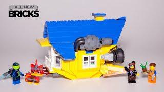 樂高電影2 70831名Emmets夢幻之家和救援火箭加速建造