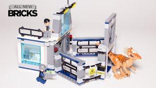 樂高侏羅紀世界冥河龍突破樂高速建75927