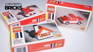 樂高經典60週年限量版家庭風車和卡車樂高製造