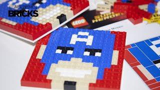 樂高漫威超級英雄美國隊長馬賽克玩具反斗城速成