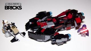 樂高星球大戰75145日食戰鬥機速度建造