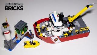 樂高城60109消防船速建