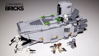 樂高星球大戰75103首單傳送機加速打造