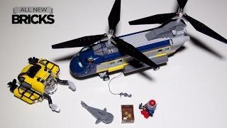 樂高城60093深海直升機提速打造