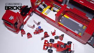 樂高速度冠軍75913 F14 t&法拉利法拉利卡車速度建造審查