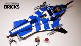 樂高星球大戰75087阿納金定製絕地星際戰鬥機速度構建回顧