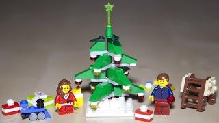 樂高40058裝飾樹快速搭建