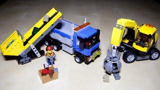 樂高城市60075挖掘機和卡車-樂高速度建造回顧