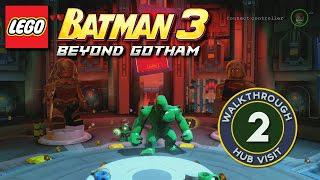 樂高蝙蝠俠3超越哥譚市-第2部分[中心參觀]瞭望塔漫遊-Xbox PS4 wii u pc
