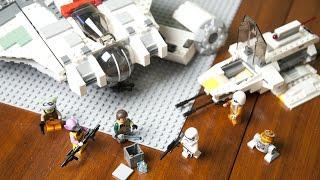 樂高星球大戰叛軍75053幽靈與幽靈速度建設配對