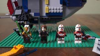 樂高星球大戰75046科洛桑警方武裝直升機加速建造