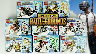 樂高絕地求生：8輛絕地求生雪地摩托，8個絕地求生小人和眾多絕地求生兵器展(Hj058)