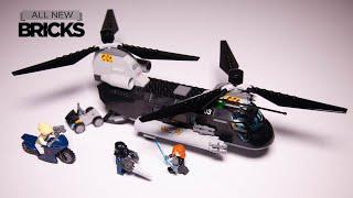 樂高漫威黑寡婦76162黑寡婦直升機追逐速度打造