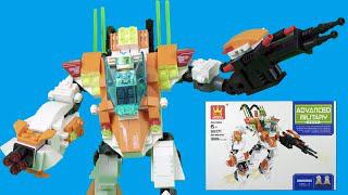 樂高機器人：超級戰鬥機器人積木拆箱和建造非官方樂高
