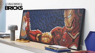 樂高藝術與瑪麗蓮·夢露,甲殼蟲樂隊,鐵人,以及18歲以上的西斯一起釋出的新聞稿