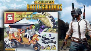 樂高絕地求生車輛1/4:絕地求生土司磚套裝&極速打造|非官方樂高sy1327a