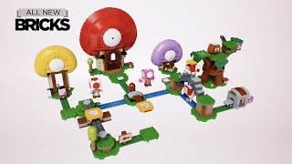 樂高超級馬里奧71368蟾蜍尋寶與螺旋槳馬里奧和人物包速度建立