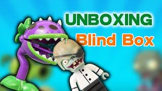 樂高植物VS殭屍盲盒小玩意兒拆箱和展示第一部分|非官方樂高25盒