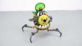 樂高植物vs殭屍：殭屍機甲磚集拆箱與建造|非官方樂高