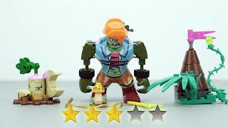 樂高植物大戰殭屍2：頭髮，金屬，巨大的布里奇佈景，拆箱，快速構建|非官方樂高