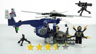 Lego Kaptain America кирпичный вертолёт установил разбокс и постройка