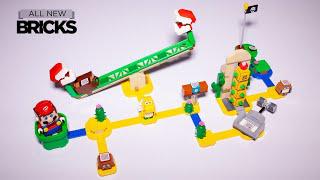 樂高超級馬里奧71363沙漠袋鼠與71365食人魚工廠動力滑道速度建造