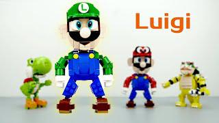 DG超級馬里奧兄弟：路易吉·磚頭拆箱和建造