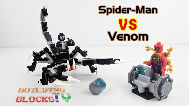 LEGO驚嘆蜘蛛俠VS毒液套系列2：蝎子毒液機甲，非官方的樂高