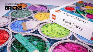 樂高油漆聚會拼圖速度-1000個