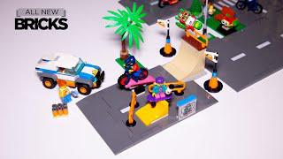 樂高城60290滑冰公園速度建設，為2021年路牌新建