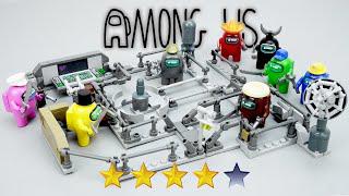 樂高在我們中：4合1在美國積木套裝中，拆箱和建造|非官方樂高