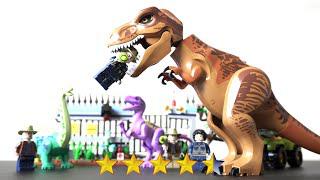 樂高侏羅紀公園：保衛恐龍底磚套裝開箱建造|非官方樂高