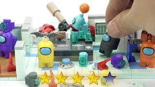 樂高在我們中：4合1在我們中，Polus Brick Set拆箱和構建|非官方樂高定格