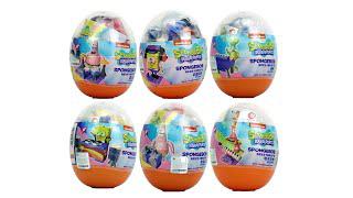 樂高海綿寶寶正方形驚喜彩蛋系列1磚套裝開箱打造|非官方樂高