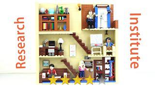 樂高研究院內框磚拆箱造定格|非官方樂高