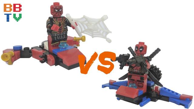 蜘蛛俠VS deadpool,LEGO奇蹟復仇者超級英雄積木兼容非官方的樂高