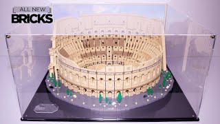 樂高10276競技場的壞磚陳列櫃