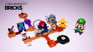 樂高超級馬里奧71397路易吉的豪宅實驗室和波特雷斯特快速建造