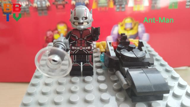 樂高復仇者無限戰爭的超級英雄：螞蟻人，積木兼容的，非官方的樂高